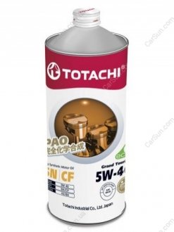 Моторное масло TTCH 5W40 GT 1л - Totachi TTCH 5W40/1 GT (фото 1)
