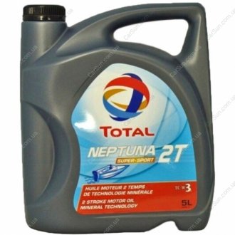 Моторное масло Neptuna 2T Super Sport 5л - TOTAL 150885 (фото 1)