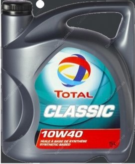 Моторное масло Classic 10W-40 5л - TOTAL 156357