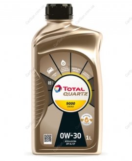Моторное масло QUARTZ ENERGY 9000 0W30 1л - TOTAL 213767 (фото 1)