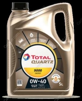 Олія двигуна Quartz Energy 9000 0W-40 5л - TOTAL 213989 (фото 1)