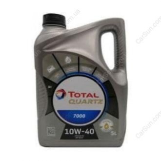 Моторна олія Quartz 7000 10W-40 5л - TOTAL 214109