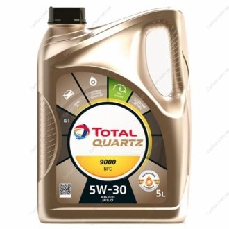 Моторна олія QUARTZ 9000 NFC 5W-30 5л - TOTAL 216626 (фото 1)