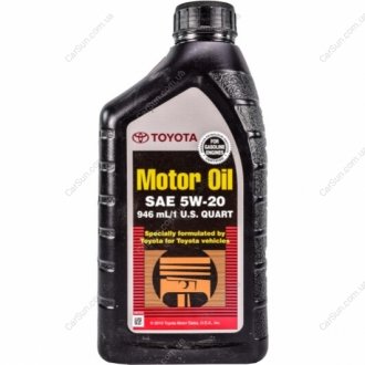 Моторное масло Motor Oil 5W-20 0.946 л - ToyotaLexus TOYOTA / LEXUS 00279-1QT20