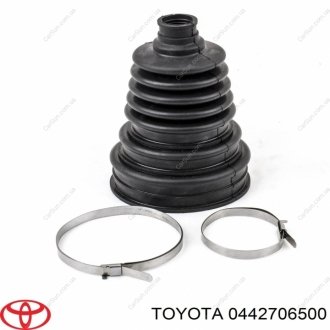 Пыльники полуоси к-кт 2,7L RH TOYOTA / LEXUS 0442706500