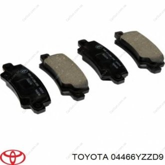 Автозапчасть TOYOTA / LEXUS 04466YZZD9