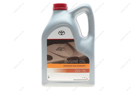 Олива моторна 0W16 (5 Liter) TOYOTA / LEXUS 08880-86164