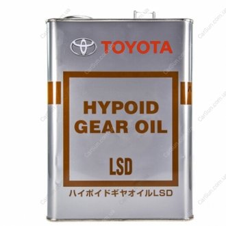 Олія трансмісійна Hypoid Gear Oil LSD 85W-90 4 л - (оригінал)) TOYOTA / LEXUS 0888500305 (фото 1)