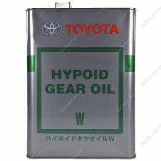 Масло трансмиссионное HYPOID Gear Oil W 75W-80 4 л - ToyotaLexus TOYOTA / LEXUS 0888500705