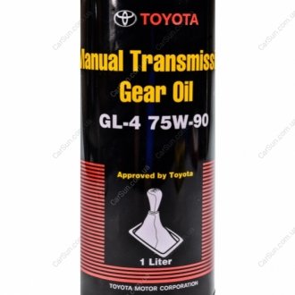 Олія трансмісійна HYPOID Gear Oil 75W-90 1 л - ToyotaLexus (оригінал)) TOYOTA / LEXUS 0888581026