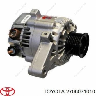 Оригінал генератор Toyota Prado 120 Hilux Fortuner TOYOTA / LEXUS 2706031010