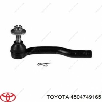 Наконечник рулевой левый Toyota Prius TOYOTA / LEXUS 4504749165