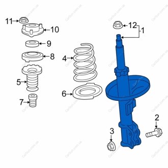 Амортизатор TOYOTA / LEXUS 4851080582