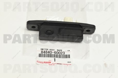 Кнопка открытия багажника Toyota Land Cruiser 200 2018-2021 TOYOTA / LEXUS 8484060023