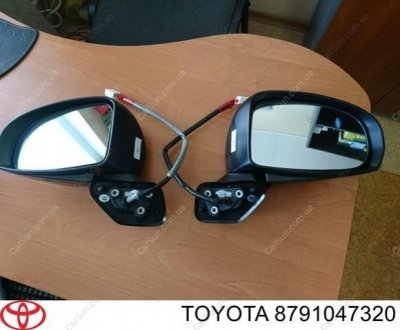 Зеркало TOYOTA / LEXUS 8791047320