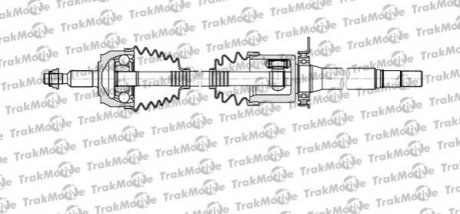 Полуось прав L=1026,5mm 38/37 зуб. MULTIVAN V 2.0 TDI 09-15, TRANSPORTER V 2.0 BiTDI 09-15 TRAKMOTIVE 30-1119