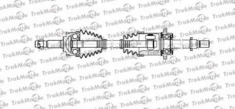 Полуось L=942mm, 27/25 зуб. PRIMERA P11 -01 TRAKMOTIVE 30-1120