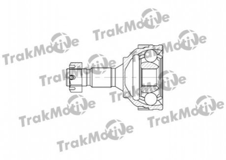 ШРКШ (зовнішній) Citroen Berlingo (25x34x134x29T) (+ABS) TRAKMOTIVE 40-0560