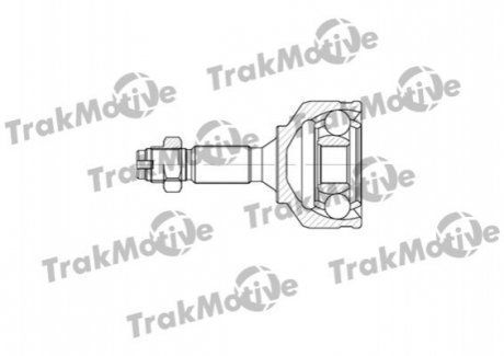 ШРКШ зовнішній к-т 22/21 зуб. C2 1.6 03-10, C3 I 1.4 16V 03-, C3 Pluriel 1.4 HDi 04-, 1007 1.4 05-, TRAKMOTIVE 40-0564