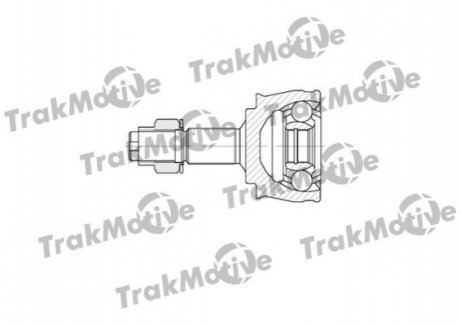 ШРУС наружный 22/21 зуб. Punto 1,2 03-, Grande Punto 1,2 05-, Corsa 1,0-1,2 06- TRAKMOTIVE 40-0566