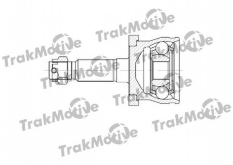 Шрус внешний GRAND CHEROKEE II,II -10 TRAKMOTIVE 40-0587 (фото 1)