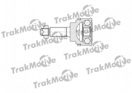 ШРУС наружный с ABS 19/23 зуб. IGNIS I (FH) 1.3 00-03 TRAKMOTIVE 40-0607