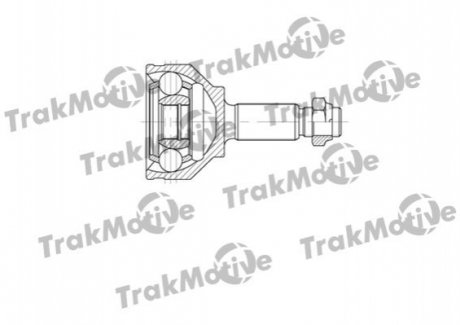 ШРКШ зовнішній к-кт 25/24 зуб. Focus 1.8TDCi 01- TRAKMOTIVE 40-0618 (фото 1)