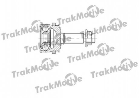 KIA Шрус внешний с ABS к-кт 24/20 зуб. Picanto 1,0-1,1 04- TRAKMOTIVE 40-0623