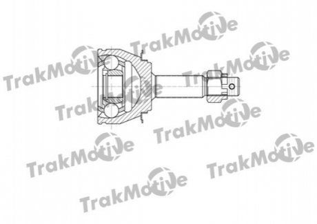 DAEWOO Шрус наружный к-кт 22/30 зуб. Tico 95-00 TRAKMOTIVE 40-0639