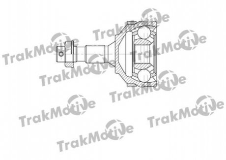 PEUGEOT Шрус наружный к-кт с ABS 25/39 зуб.406 2.0/3.0 96-, CITROEN C4 I 2.0 HDi 04-11 TRAKMOTIVE 40-0646