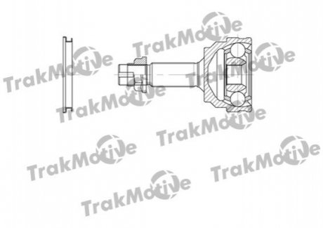 ШРКШ наруж. к-кт 24/26 зуб. YARIS 1.0 99-05 TRAKMOTIVE 40-0654