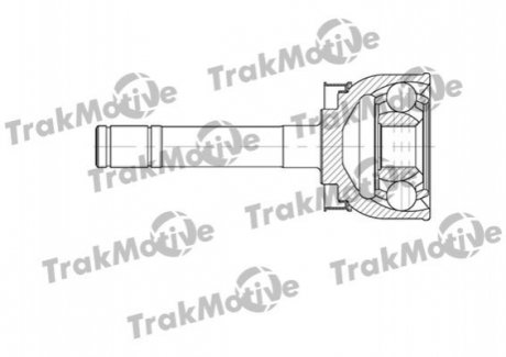 Шрус наруж. к-кт 27/27 зуб. VANETTE -01 TRAKMOTIVE 40-0693