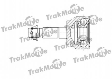 ШРКШ зовнішній к-кт 29/30 зуб. Hilux 2,5-3,0 01- TRAKMOTIVE 40-0705