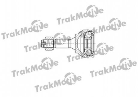 ШРКШ зовнішній к-кт 20/21 зуб. C2 1.1 03-12, C2 1.4 06-09 TRAKMOTIVE 40-0732