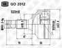 Піввісь у зборі - (3273QN / 3273QK / 3273LR) Trialli GO 2012 (фото 1)