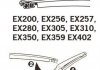 Щетка стеклоочистителя каркасная задняя 350mm (14\'\') ExactFit Rear Trico EX350 (фото 3)