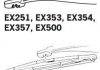 Щетка стеклоочистителя каркасная задняя 350mm (14\'\') ExactFit Rear Trico EX353 (фото 3)
