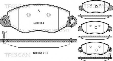 FORD TRANSIT TRISCAN 8110 16011