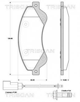 FORD TRANSIT TRISCAN 8110 16017