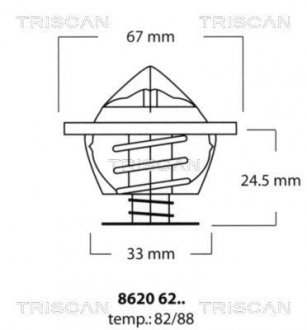 FORD, SEAT, VW (1) TRISCAN 8620 6282