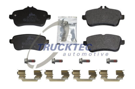 KLOCKI HAMULC. MERCEDES (OE-64203520) TRUCKTEC 02.35.509