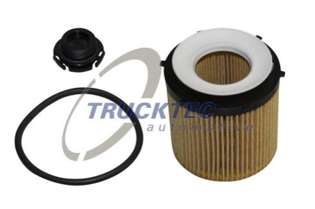 Фільтр масляний BMW 3 (F30/F31)/5 (F10/F11)/X1 (E84)/Z4 (E89) 2.0i N20 11-12 TRUCKTEC 0818036