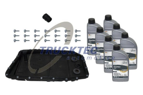 ZESTAW DO WYMIANY OLEJU W SKRZYNI BIEGР°W AUT. BMW 3/5/6/7/X3/X5/X6 04-14 Z OLEJEM TRUCKTEC 08.25.065