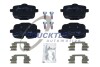 Комплект тормозных колодок TRUCKTEC 0834158 (фото 1)