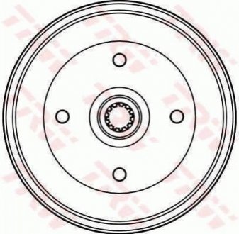 Тормозной барабан TRW DB4143