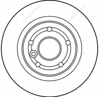Гальмівний диск TRW DF2791S (фото 1)