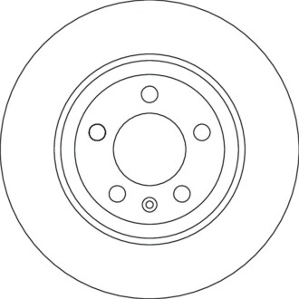 ГАЛЬМІВНИЙ ДИСК. AUDI T. A1 2.0 TFSI 18- TRW DF4624