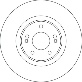 ГАЛЬМІВНИЙ ДИСК. KIA P. SORENTO 1.6-2.5 20- TRW DF4632S