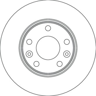 TARCZA HAM./PRZ/ DACIA DUSTER 10- TRW DF4637