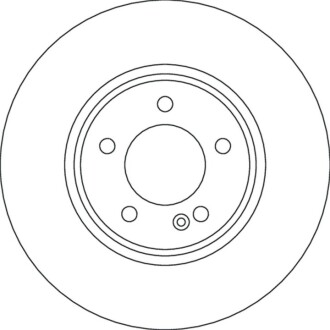 ГАЛЬМІВНИЙ ДИСК. DB P. W463 3.0 D/4.0 18- TRW DF4638S